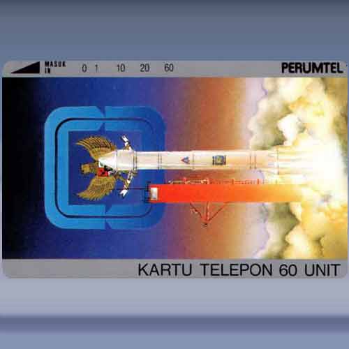 Launching of The Palapa Satellite
